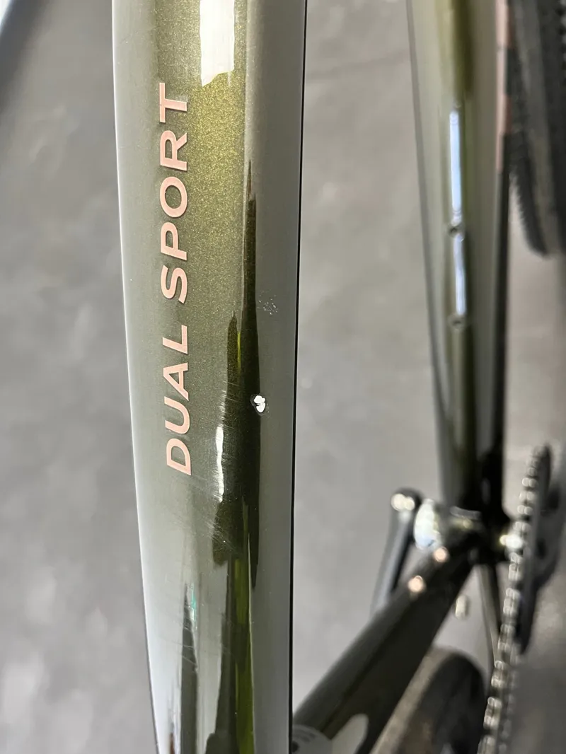 EX-DISPLAY Trek Dual Sport 3 Gen 5 Hybrid Bike Large 2023 in Black Olive-2